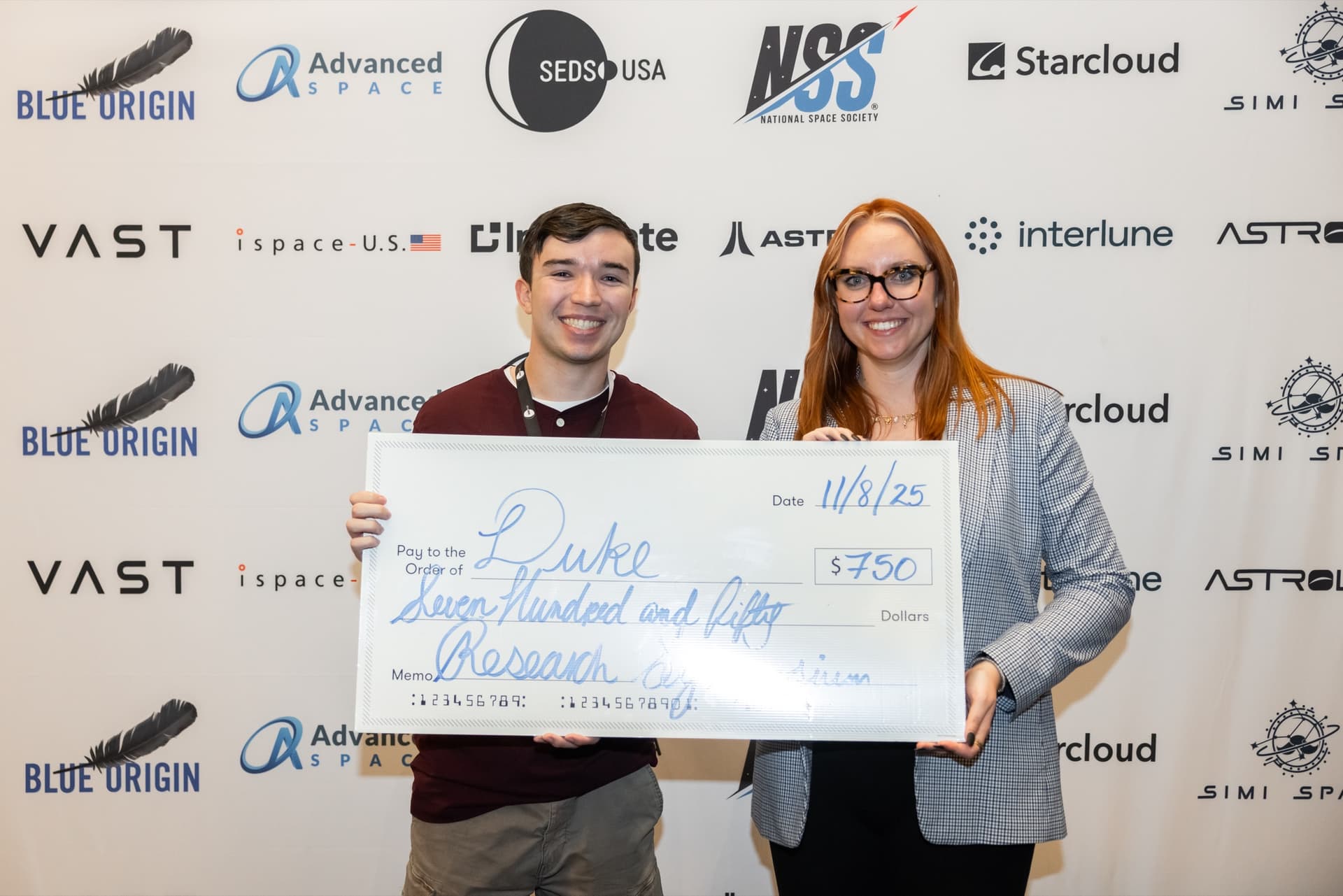 Research Symposium 1st place winner — Gavin Ockert — Duke University