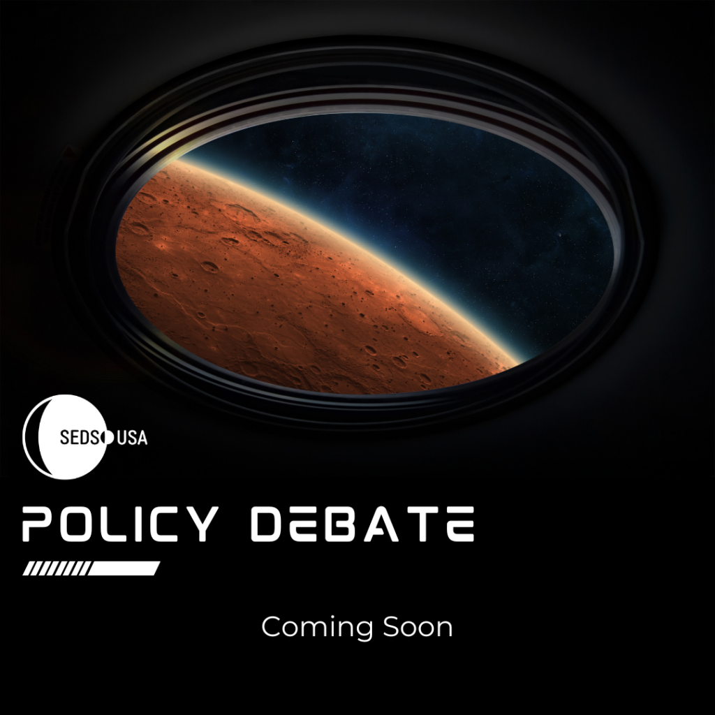 Policy debate - applications are coming soon